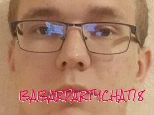 BABARPARTYCHAT18